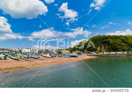 <鎌倉市>腰越漁港 <鎌倉市>腰越漁港 50400570