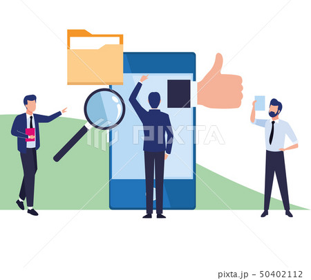 Business coworkers cartoons Business coworkers cartoons 50402112
