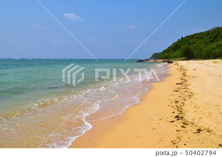 西表島　南風見田の浜 50402794