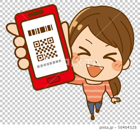 拿著智能手機俯視04的婦女 50404328