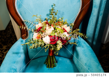 Wedding bouquet of flowers 50405174