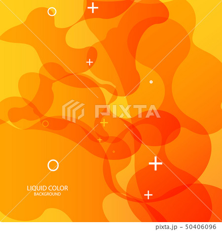 Abstract form of fluid. Liquid design. Liquid dynamic background for web sites, landing page or 50406096