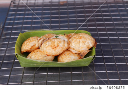 Coconut milk mix sugar and flour Coconut milk mix sugar and flour 50408826