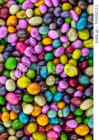 vertical set colorful panels of candies glazed vertical set colorful panels of candies glazed 50409111