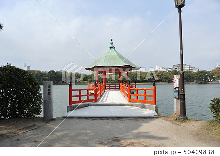福岡の大濠公園の浮見堂 50409838