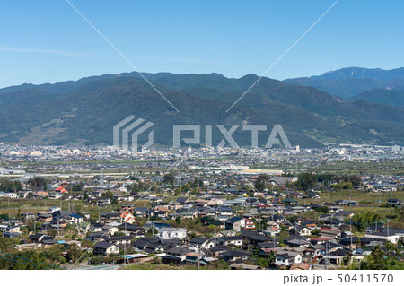 山梨県笛吹市　町並み　（10月） 50411570