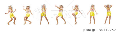 Young woman in fashion concept Young woman in fashion concept 50412257