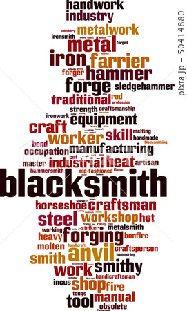 Blacksmith word cloud 50414880