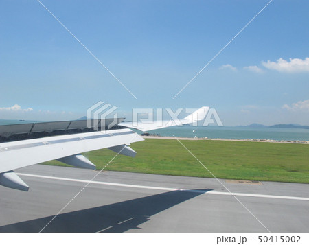 香港空港:着陸の瞬間 香港空港:着陸の瞬間 50415002