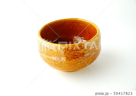 大樋焼き 飴釉の抹茶茶碗 大樋焼き 飴釉の抹茶茶碗 50417823
