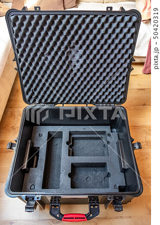 Generic hardcase with foam inlay for technical equipement like cameras and drones 50420319