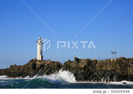 山形県鶴岡市　鼠ヶ関灯台 50420346