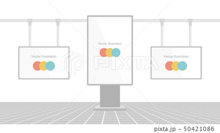 Digital signage (Flat design) 50421086