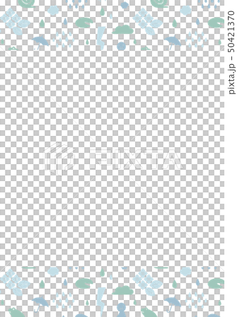 Rainy season frame 50421370