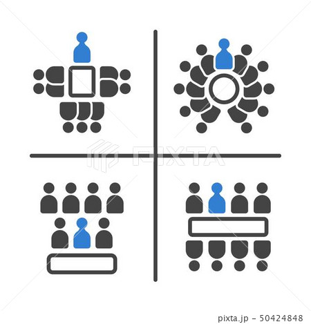 meeting and conference icon set meeting and conference icon set 50424848