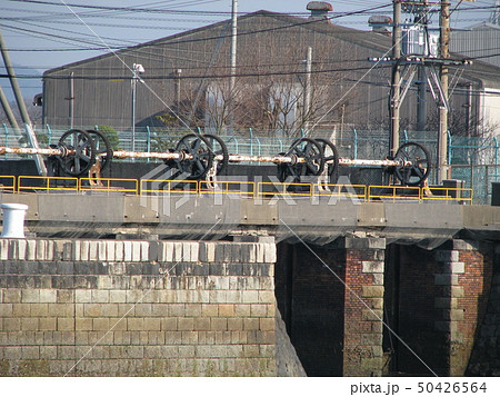 世界文化遺産　明治日本産業革命遺産　三池港　三池港・スルースゲート　福岡県大牟田 50426564