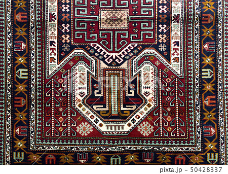 Ancient Armenian carpet pattern Ancient Armenian carpet pattern 50428337