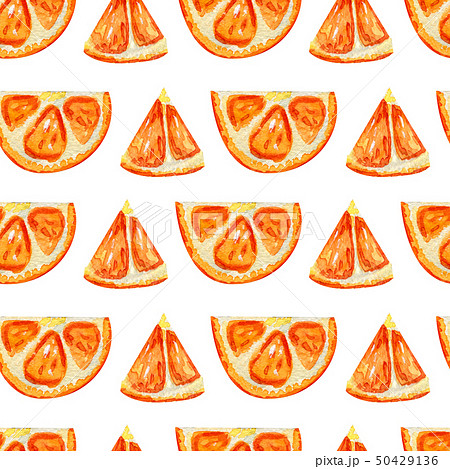 Seamless pattern with slices of orange. Seamless pattern with slices of orange. 50429136