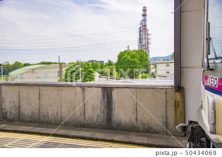 【リニア駅建設地　京王線ホームから】 50434069