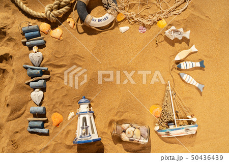 Summer sea still life Summer sea still life 50436439