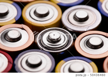 Battery power closeup. 50436460
