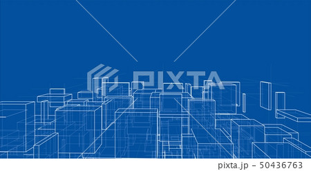 Vector abstract boxes background Vector abstract boxes background 50436763