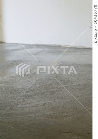 cement concrete floor in construction site cement concrete floor in construction site 50436770