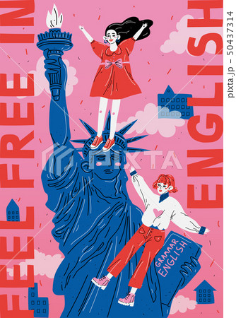 Close up of the statue of liberty, New York City Close up of the statue of liberty, New York City 50437314