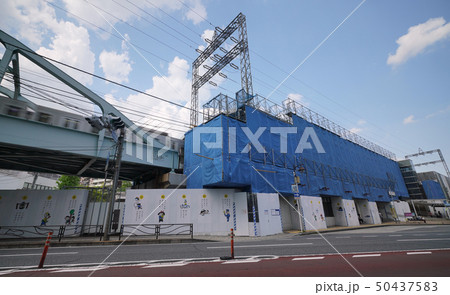 日本の川崎都市景観 宮前平駅を望む 日本の川崎都市景観 宮前平駅を望む 50437583