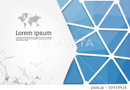 Abstract financial chart with line graph and dark Abstract financial chart with line graph and dark 50439426