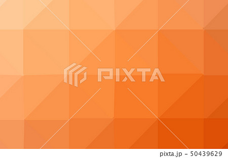 Light Orange polygonal illustration, which consist 50439629