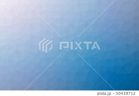 Light BLUE vector shining triangular layout. 50439712