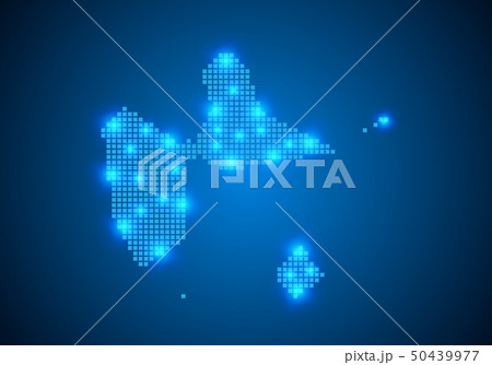 Abstract blue background with map, internet line, Abstract blue background with map, internet line, 50439977