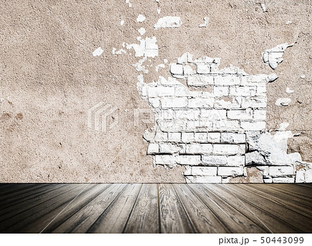 Interior old wall. 3d rendering 50443099