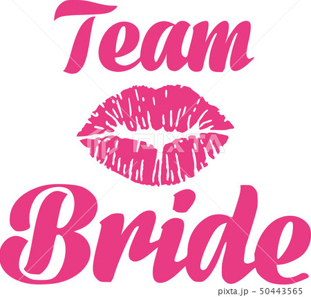 Team bride with kiss 50443565