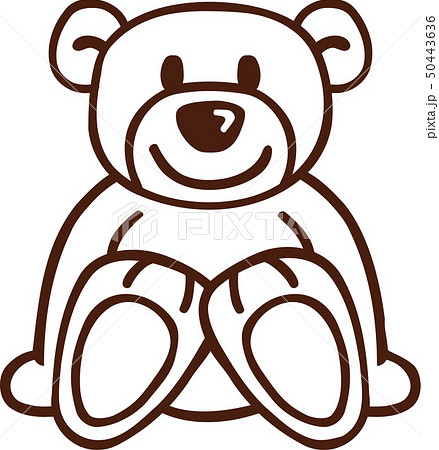 Teddy bear drawing 50443636