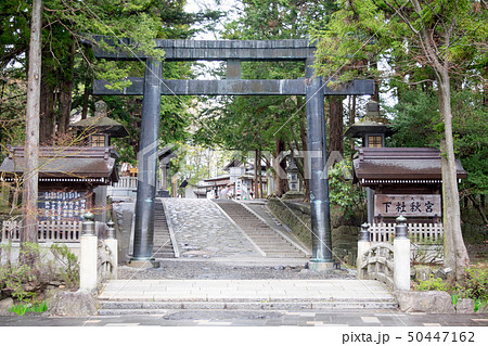 長野県　諏訪大社下社　秋宮 50447162