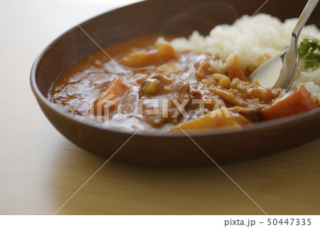 カレー　カレーライス　ビーフカレー　家庭料理　ごはんもの　野菜　食事　料理　メニュー　インド 50447335