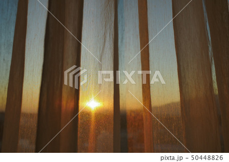 sun light through white curtain interior of window sun light through white curtain interior of window 50448826