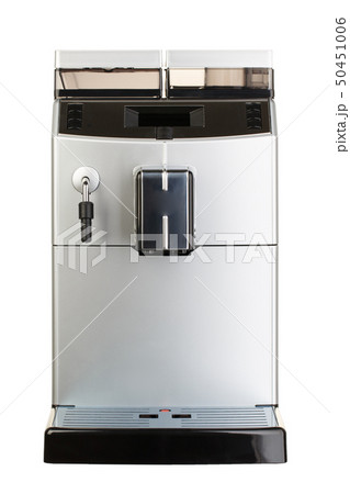 Modern coffee machine with steam milk frother Modern coffee machine with steam milk frother 50451006