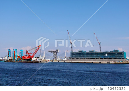 【土木遺産】横浜港・新港埠頭 ハンマーヘッドクレーン 50452322