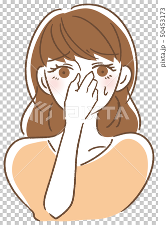 一個女人抱著一個鼻子 一個女人抱著一個鼻子 50453173