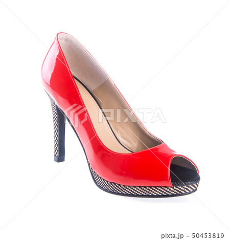 shoe or woman shoe on a background. shoe or woman shoe on a background. 50453819