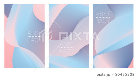 Cover Design Template. Abstract gradients waves BG 50455508