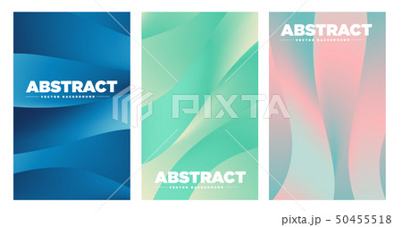 Cover Design Template. Abstract gradients waves BG Cover Design Template. Abstract gradients waves BG 50455518