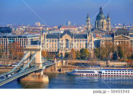 Old town of Budapest on Danube river, Hungary 50455543