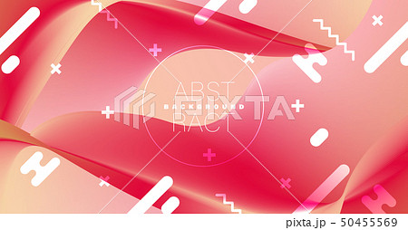 Unique artistic card with bright gradient BG 50455569