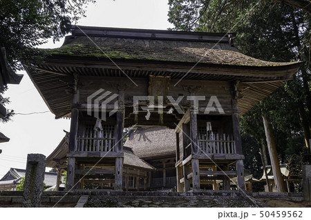 岡山県吉備中央町 吉川八幡宮 随身門 岡山県吉備中央町 吉川八幡宮 随身門 50459562