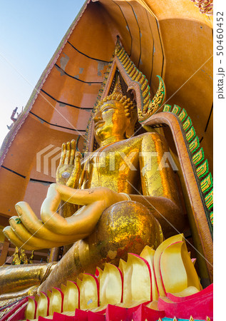 golden buddha statue at Wathumsua golden buddha statue at Wathumsua 50460452
