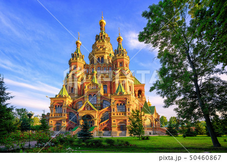 Russian orthodox church, St Petersburg, Russia 50460867